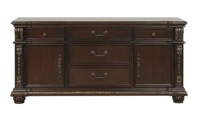 SM C401D Wood Buffet w/4 Drawers & 2 Doors