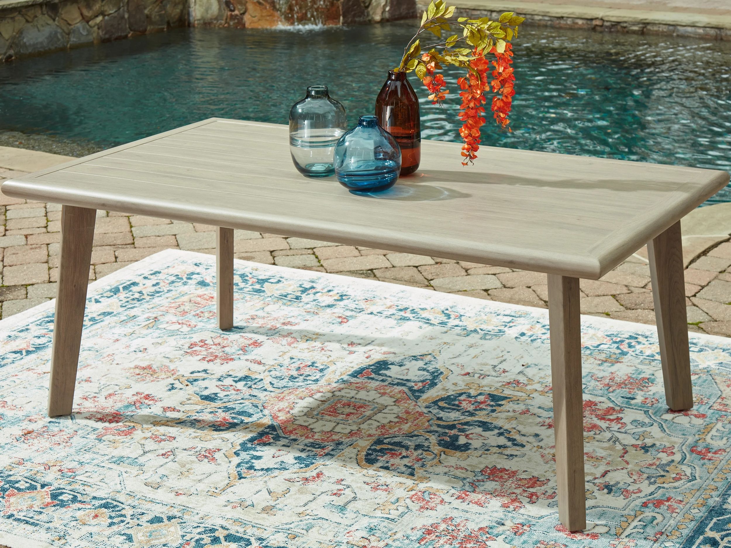 Cliff Trails Aluminum Rectangular Dining Table