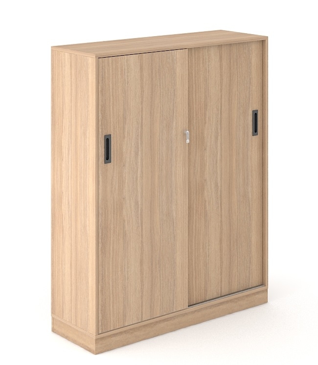 Choice 4H Office Cabinet w/Sliding Doors, Width 47.2"