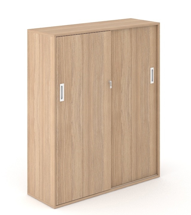 Choice 4H Office Wardrobe w/Sliding Doors & Pull-Out Hanging Rails