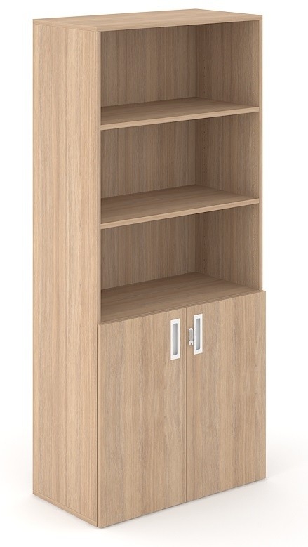 Choice 5H Office Cabinet w/Lock & 4 Shelves & 2 Doors