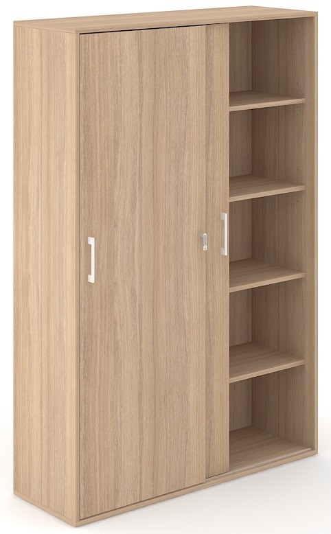 Choice 5H Office Cabinet w/Sliding Doors