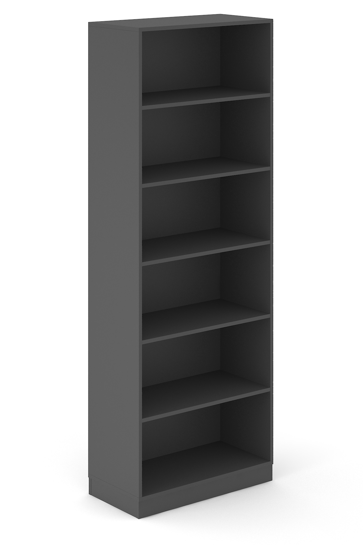 Choice 6H Office Bookcase w/5 Fixed Shelves