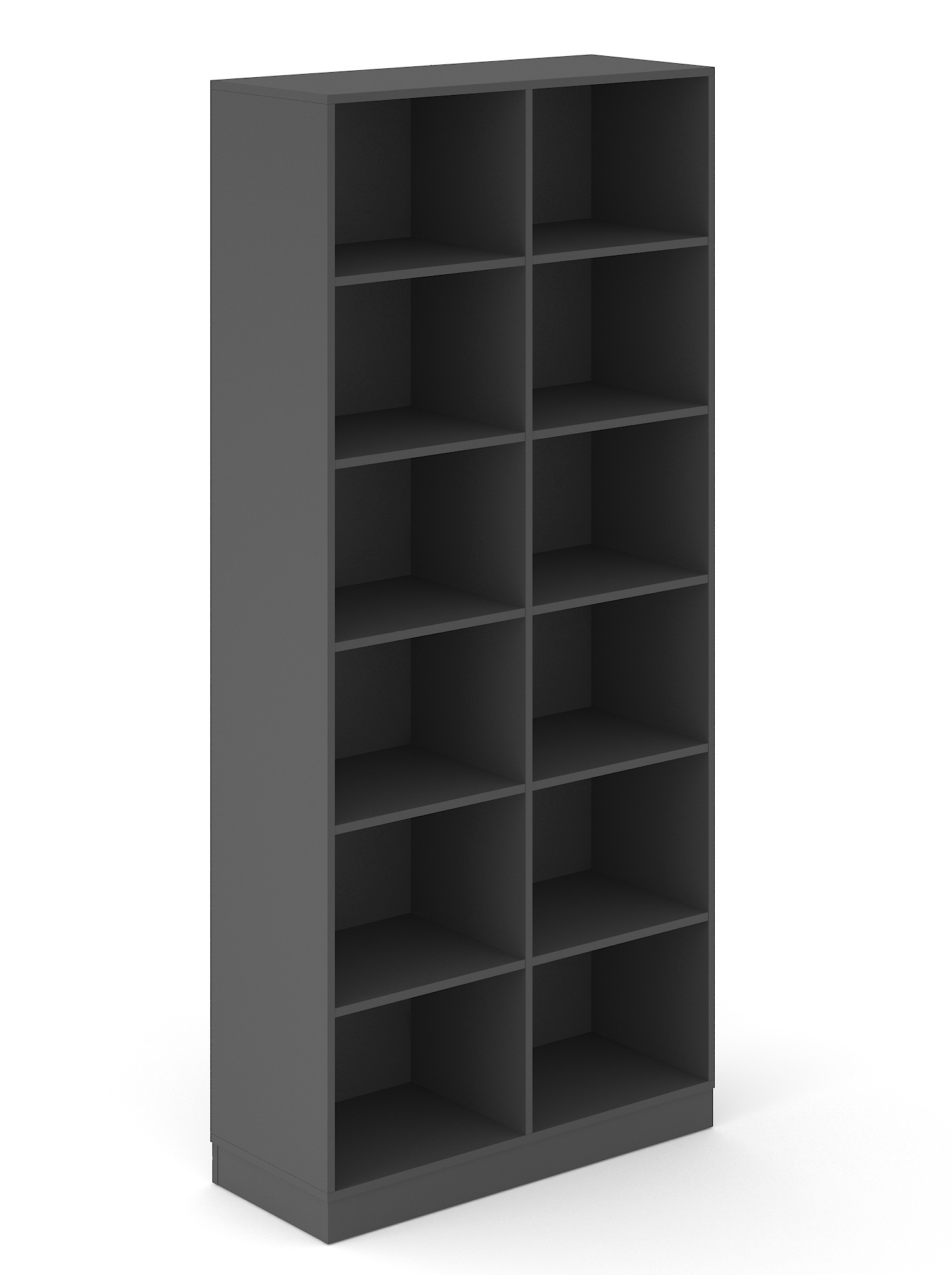 Choice 6H Bookcase w/10 Fixed Shelves