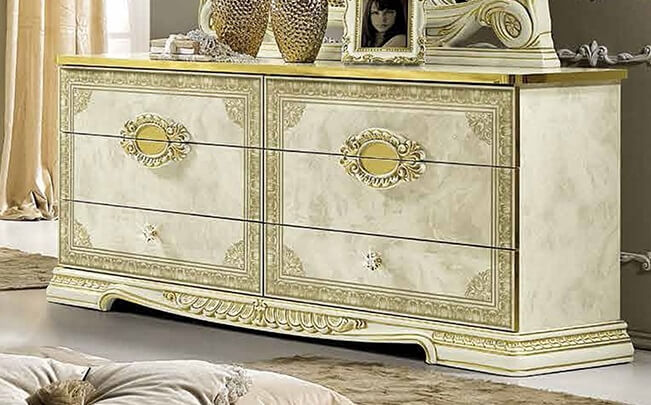 Leonardo Wood Double Dresser