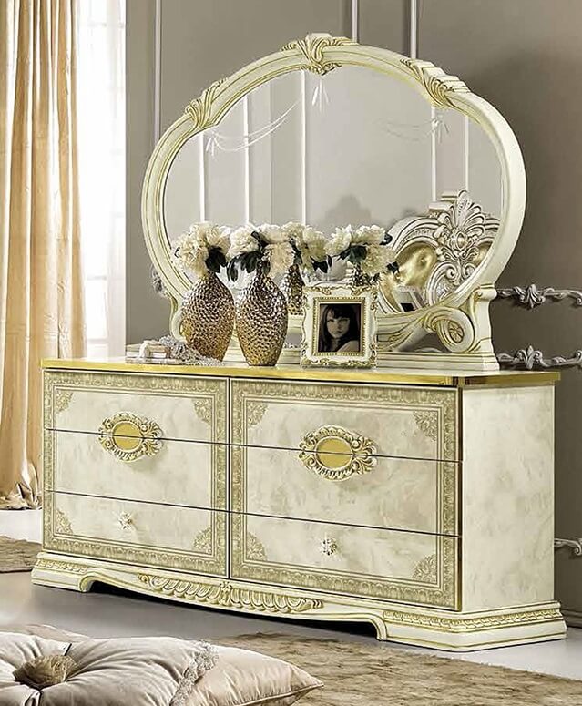 Leonardo Wood Double Dresser