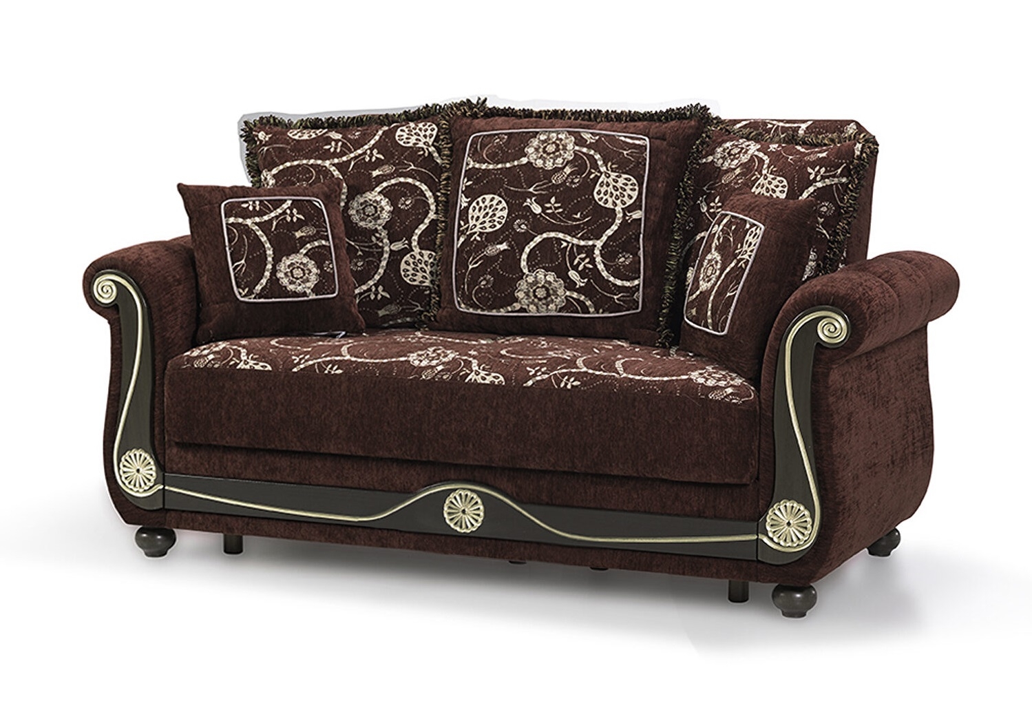 Americana Fabric Convertible Living Set