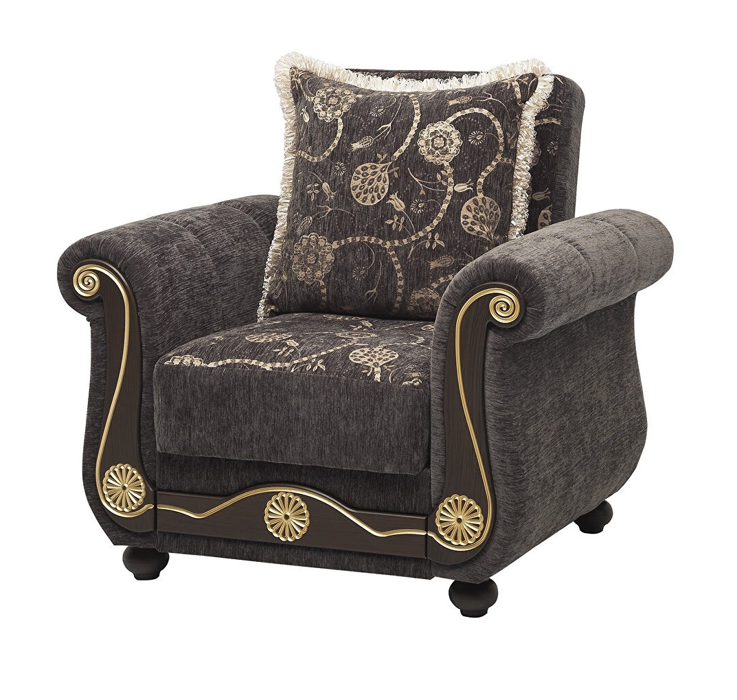 Americana Fabric Convertible Sleeper Chair