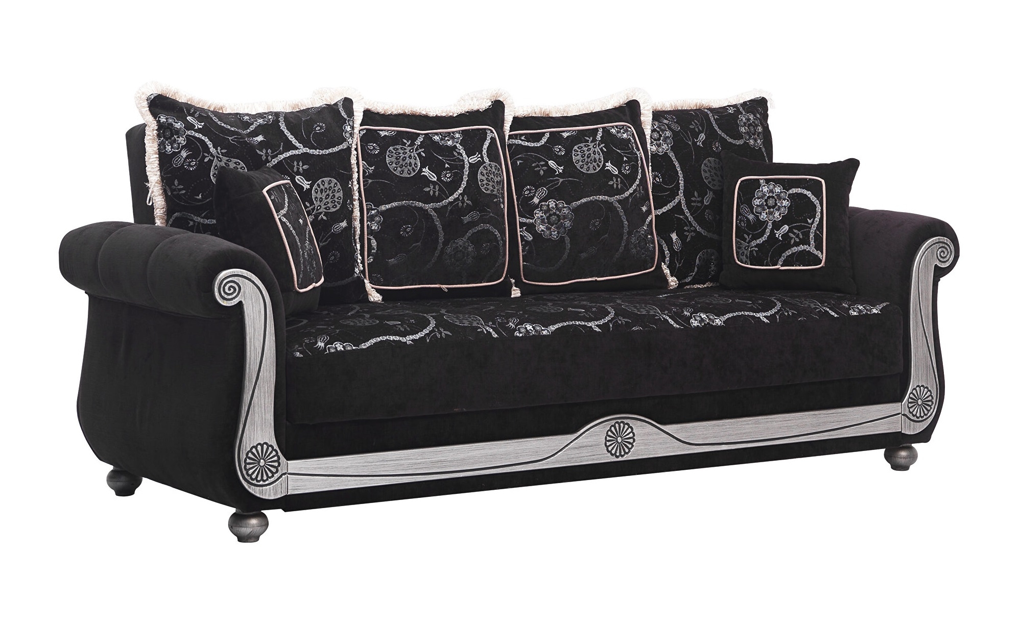 Americana Fabric Convertible Living Room Set