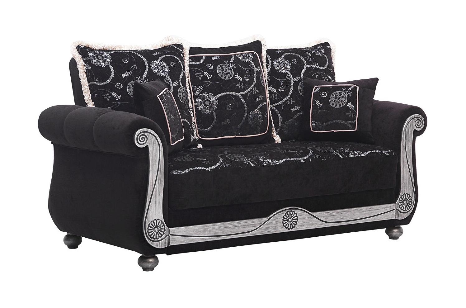 Americana Fabric Convertible Living Room Set