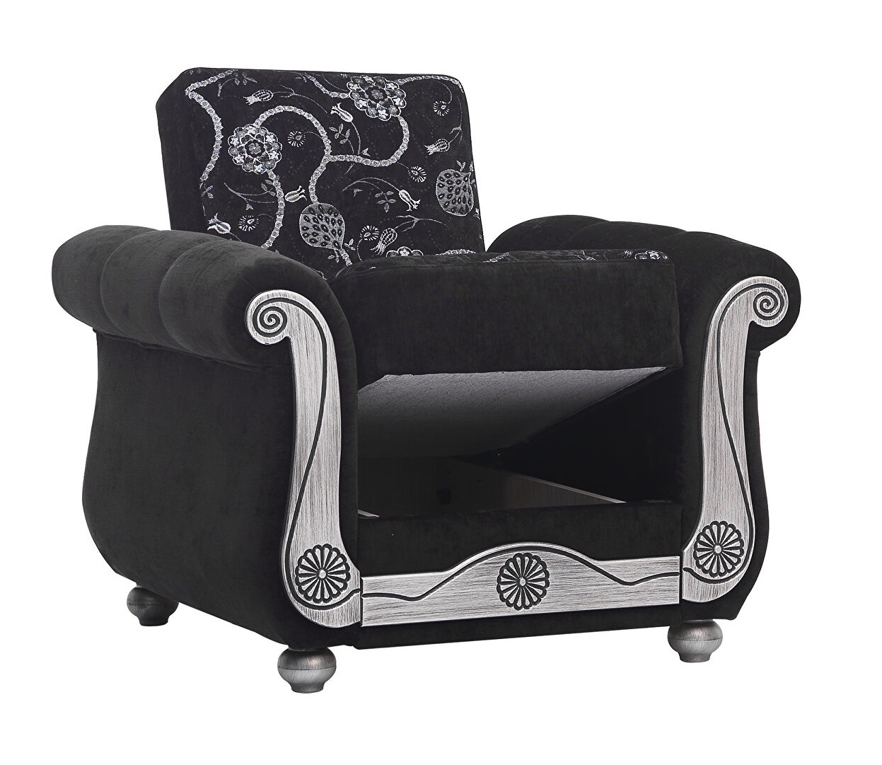 Americana Fabric Convertible Living Set