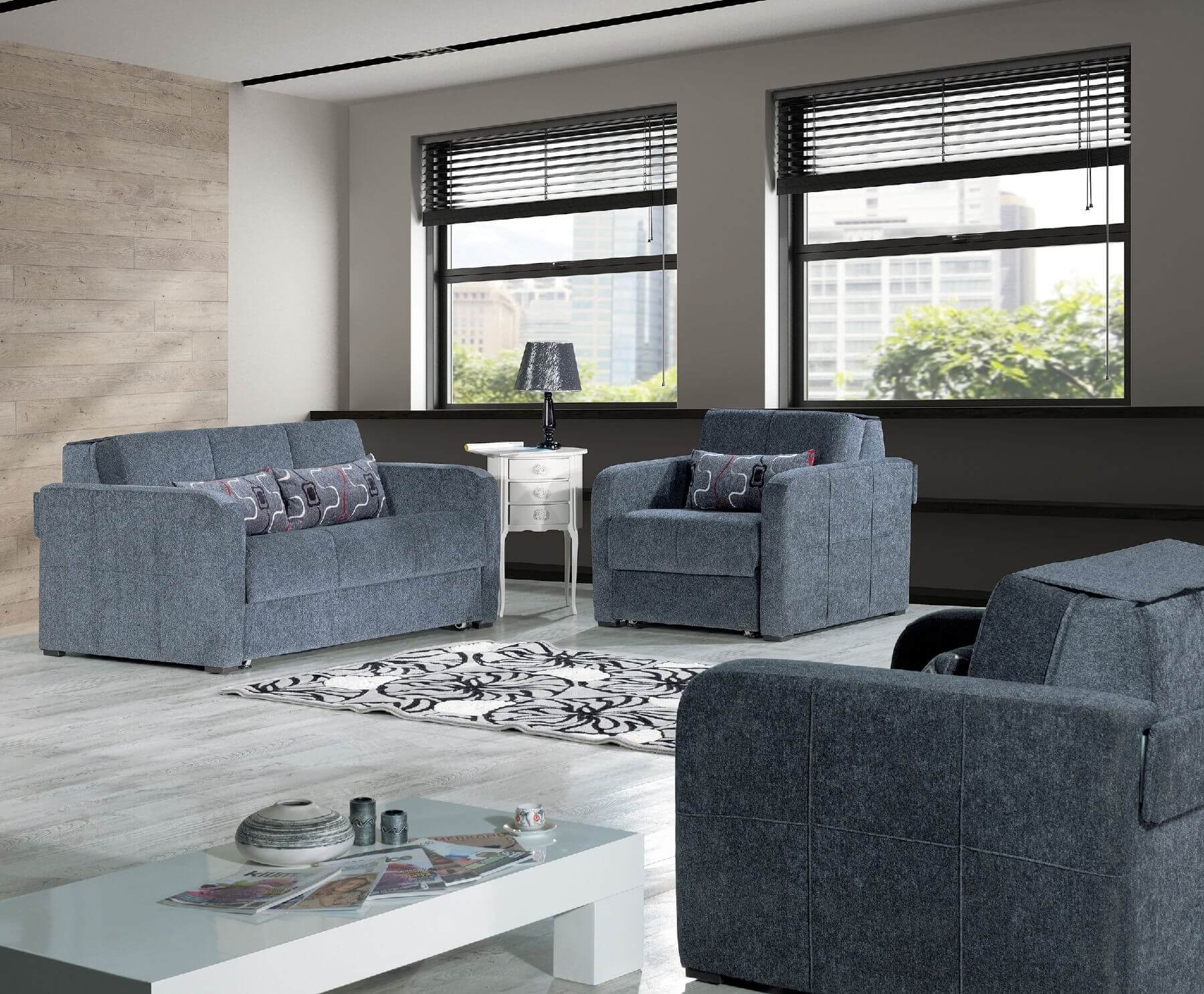 Ferra Fashion Fabric Living Room Set