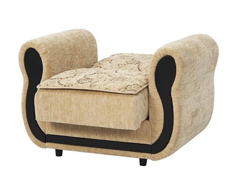Havana Fabric Convertible Sleeper Arm Chair