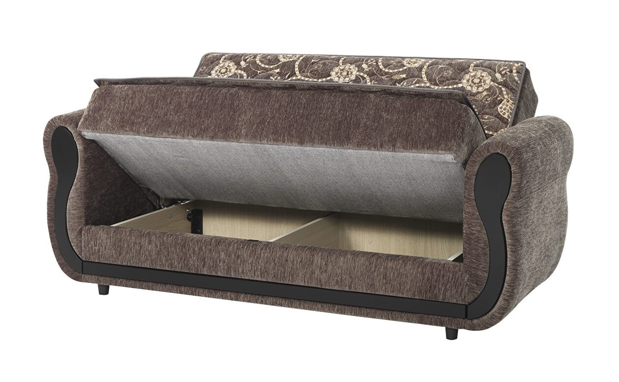 Havana Fabric Convertible Sleeper Loveseat