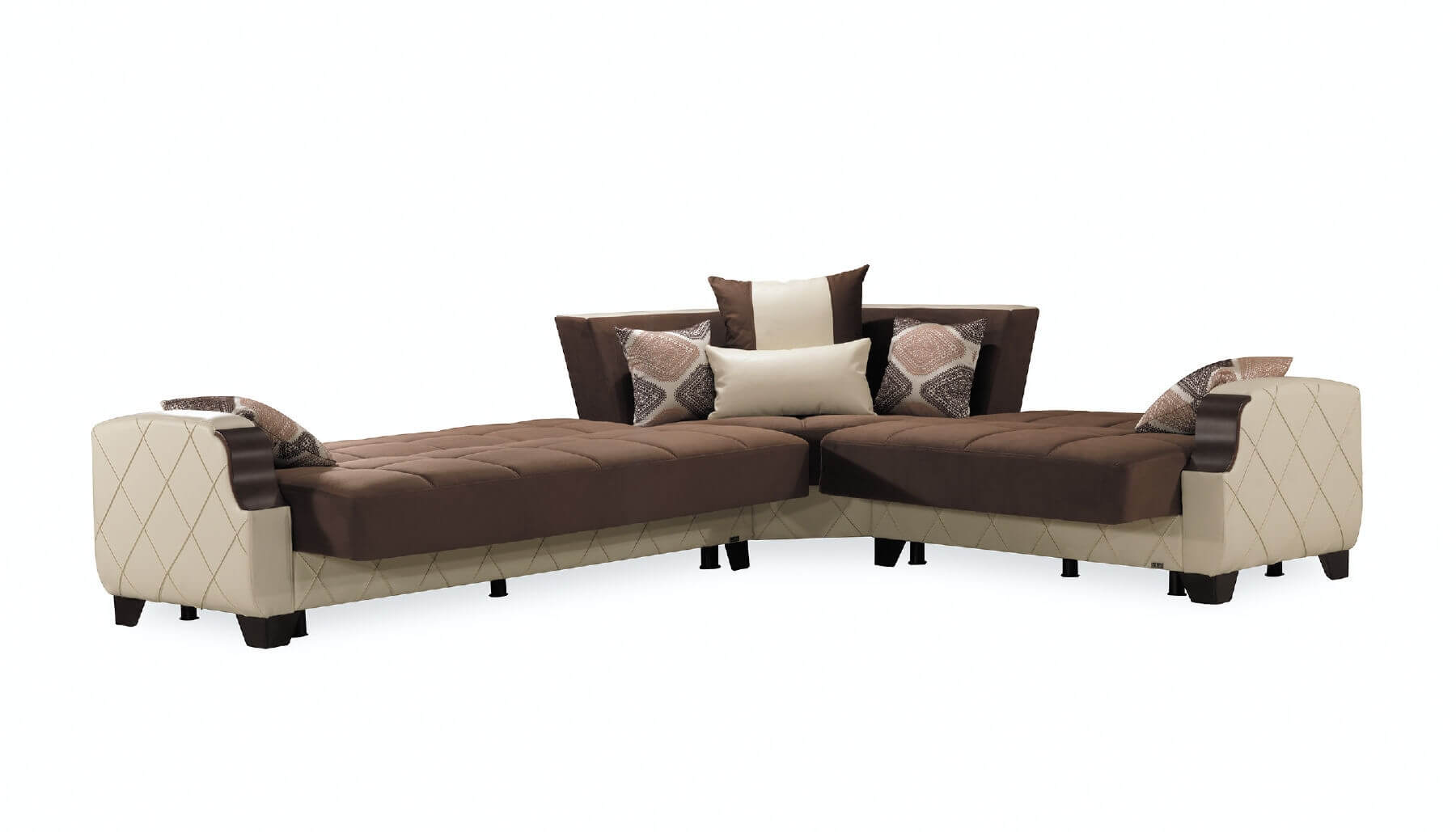 Molina Fabric Convertible Sectional Sofa
