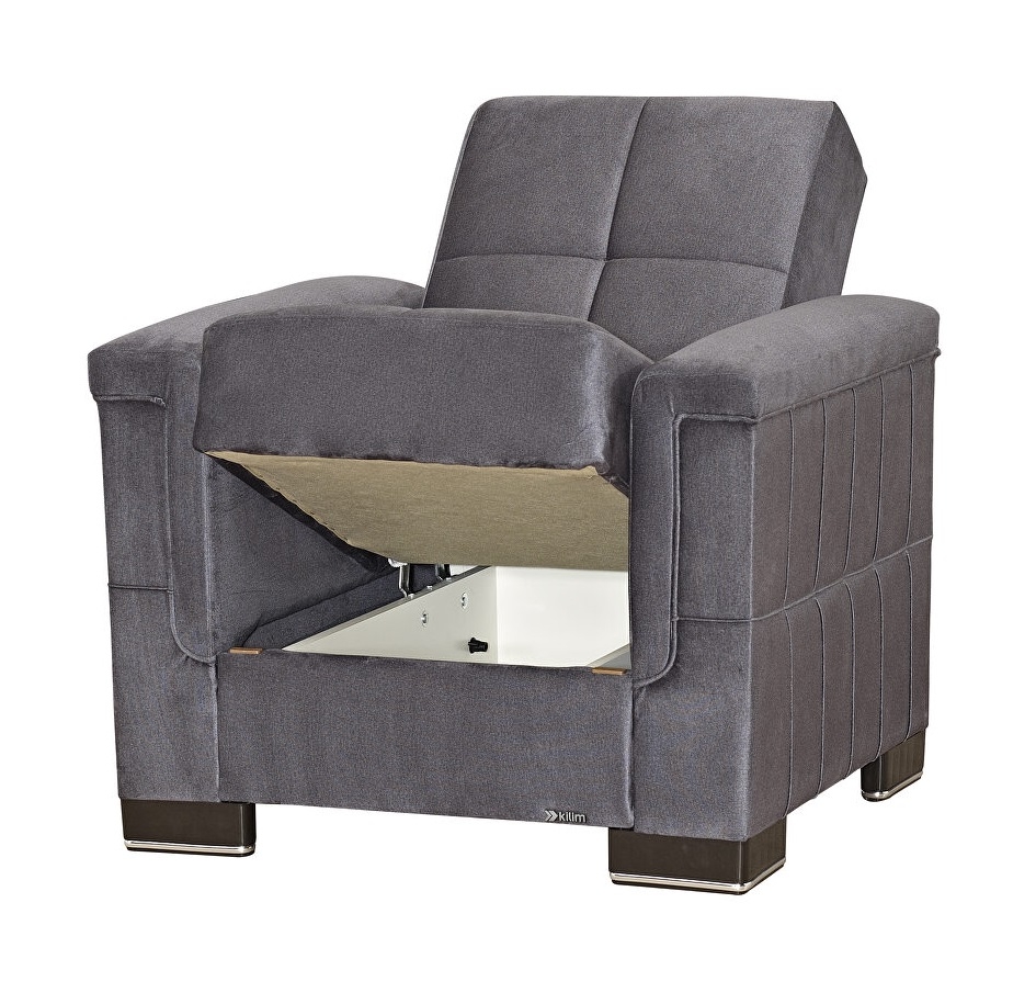 Armada Pro Fabric Convertible Sleeper Chair