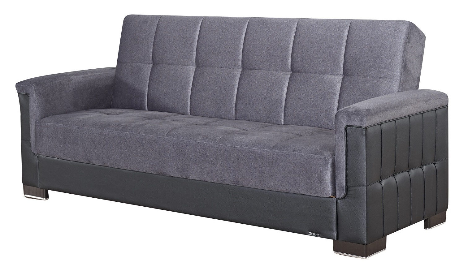 Armada Pro Fabric/PU Convertible Sofabed