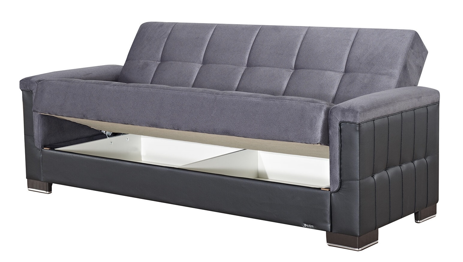 Armada Pro Fabric/PU Convertible Sofabed