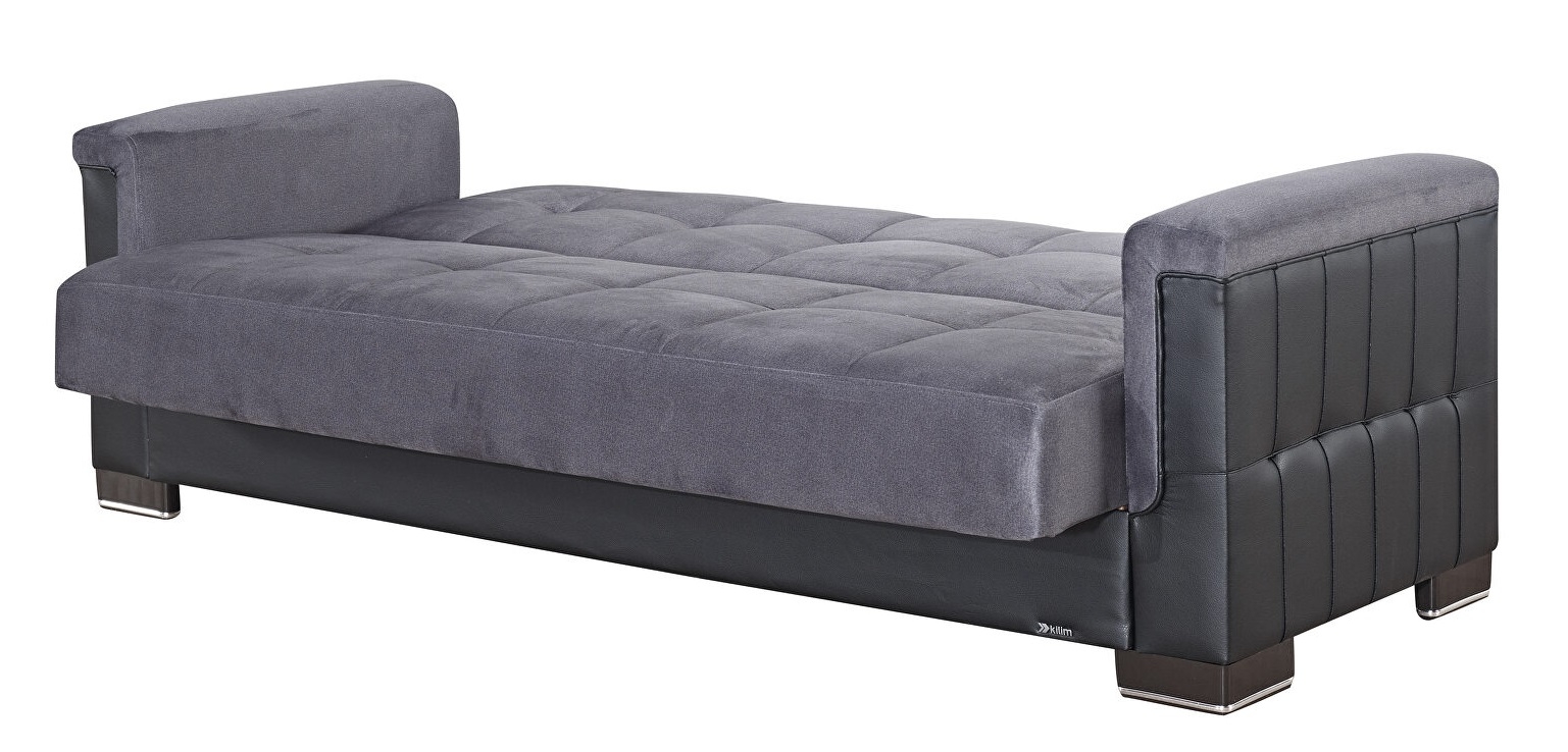 Armada Pro Fabric/PU Convertible Sofabed