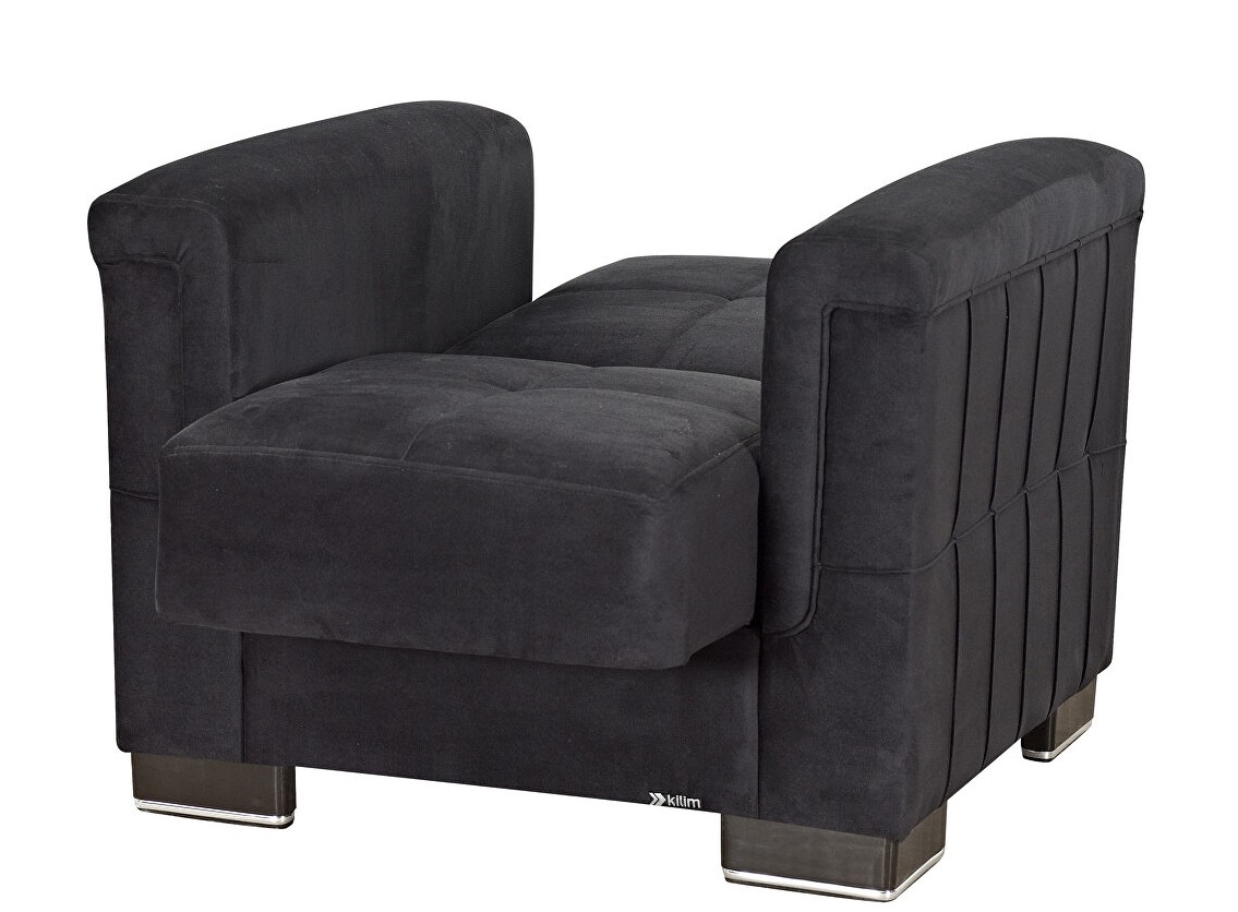 Armada Pro Fabric/PU Convertible Sleeper Chair