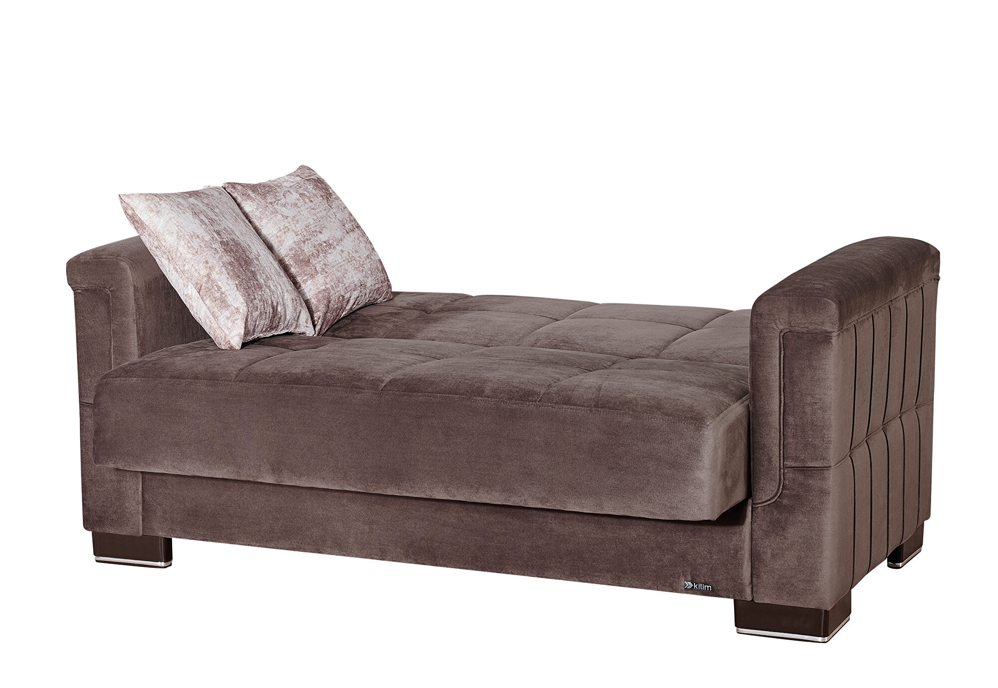 Armada Pro Fabric Convertible Loveseat
