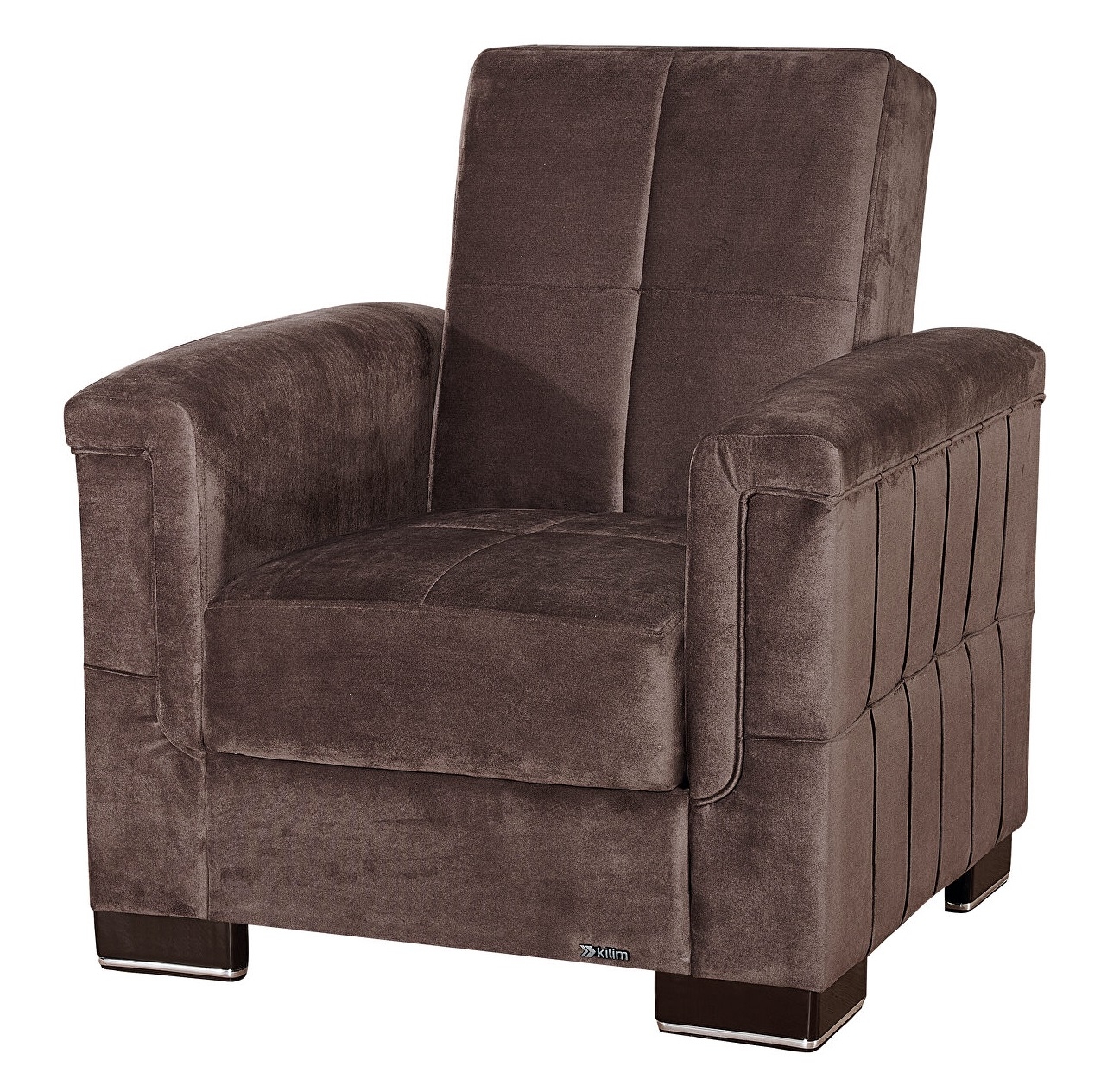 Armada Pro Fabric/PU Convertible Sleeper Chair