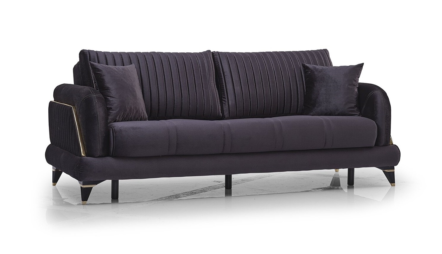 Ruby Fabric Convertible Living Set