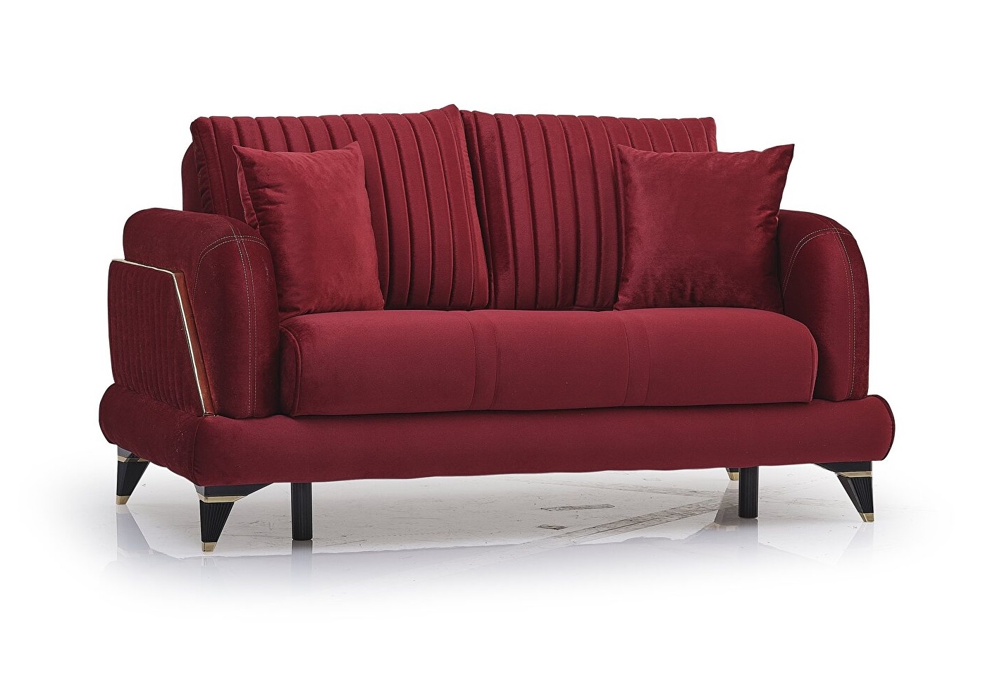 Ruby Fabric Convertible Living Set