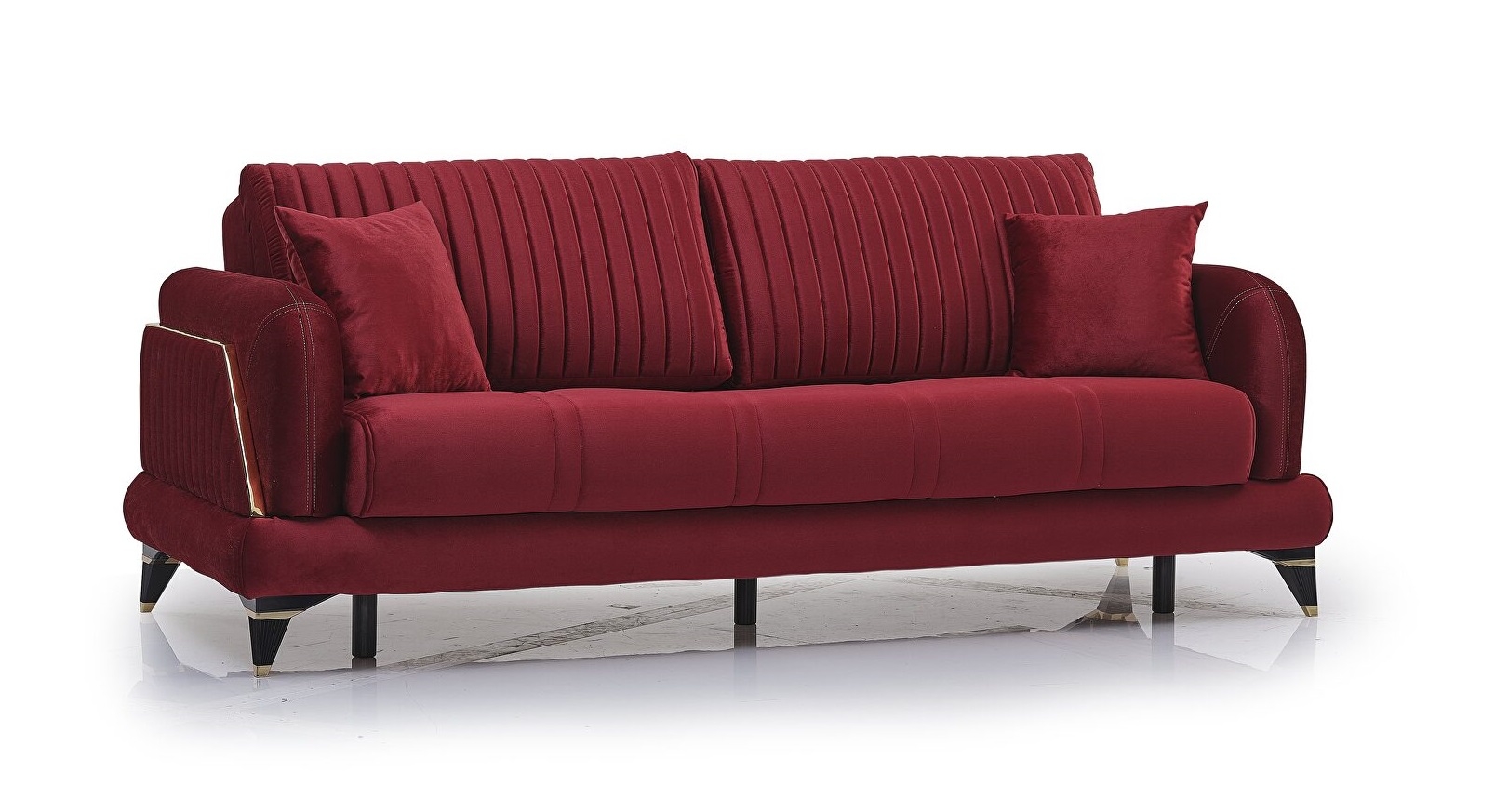 Ruby Fabric Convertible Living Set