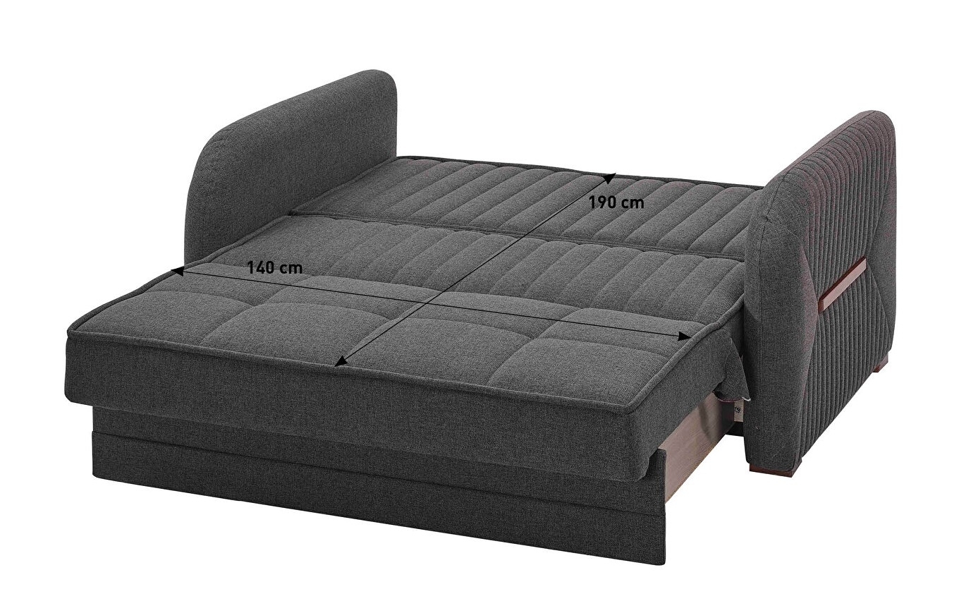 Speedy Fabric Convertible Living Room Set
