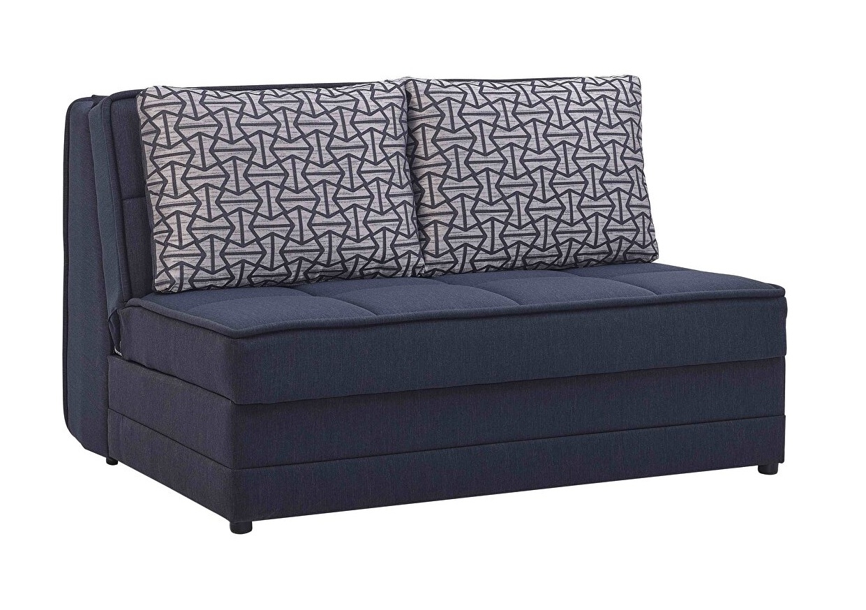 Studio Fabric Storage Convertible Sleeper Loveseat