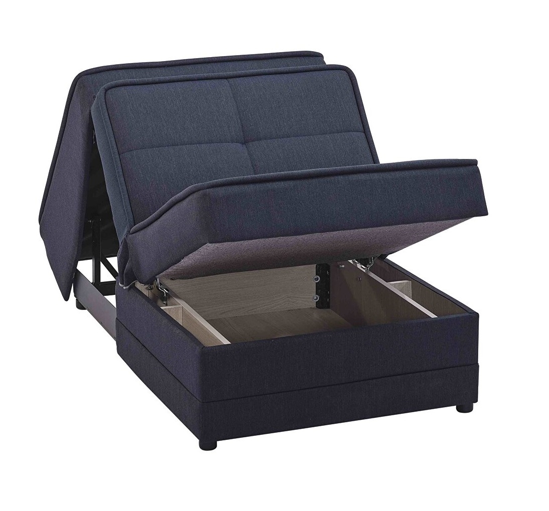Studio Fabric Storage Convertible Sleeper Set