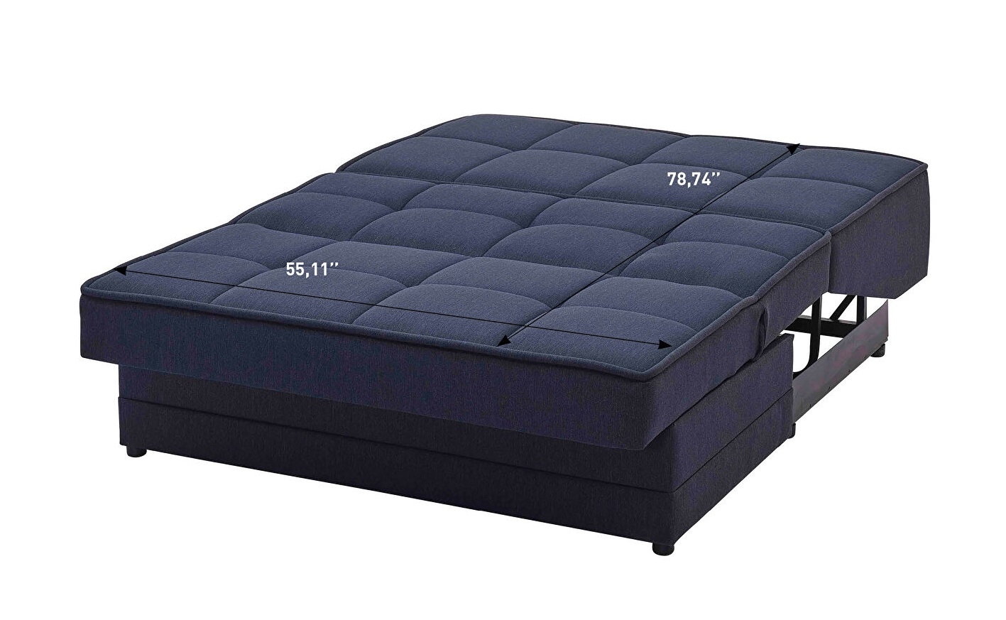 Studio Fabric Storage Convertible Sleeper Set