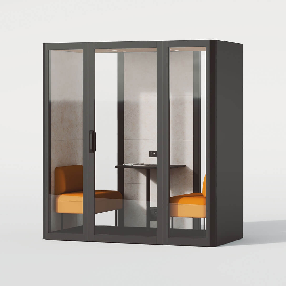 QYOS 200 Office Phone Booth for 2 Persons by Actiu 