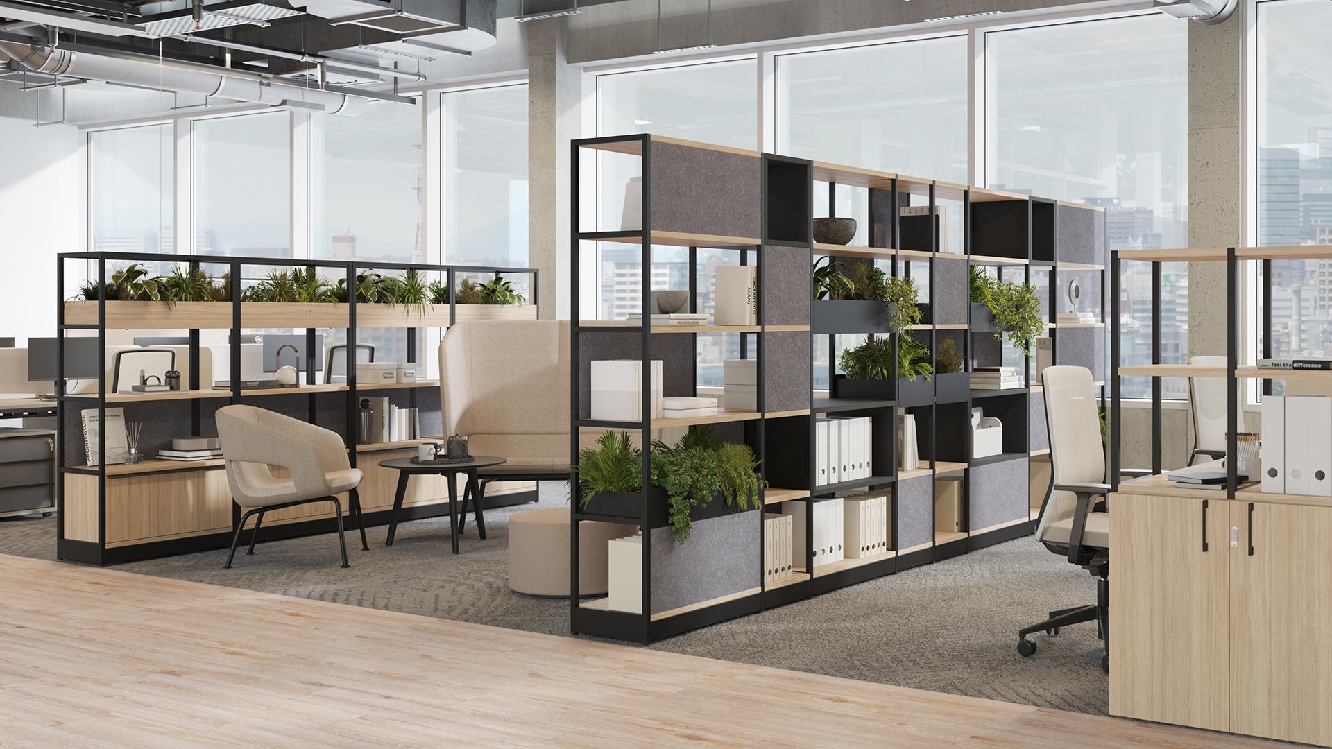 NARBUTAS COMBUS Modular Shelving System