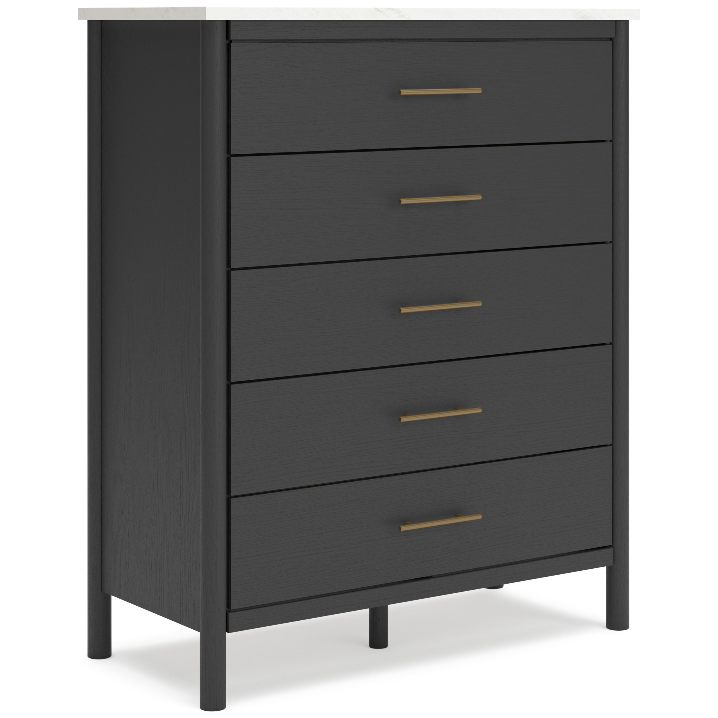Cadmori Wood/Fabric Upholstered Panel Bedroom Set