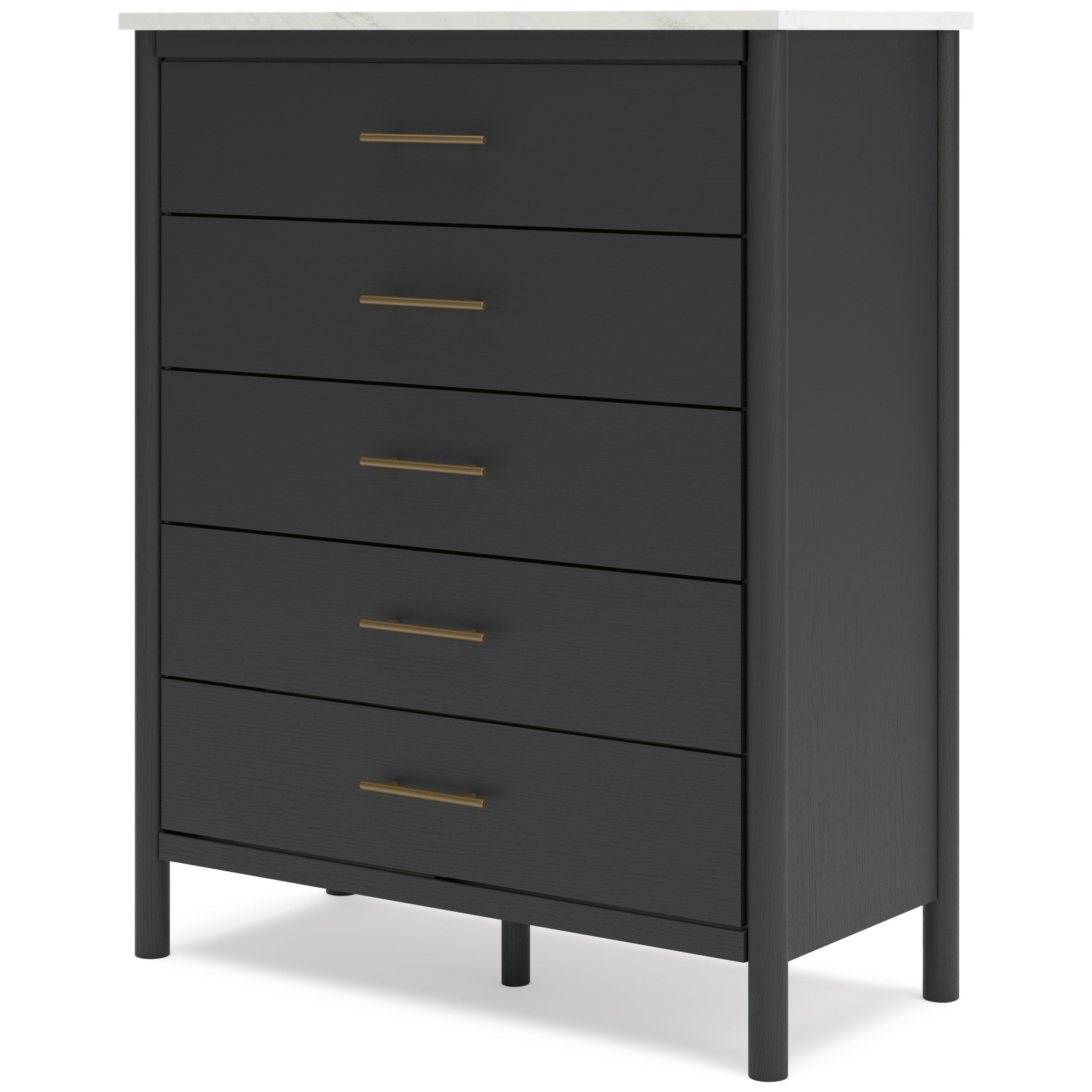 Cadmori Wood/Fabric Upholstered Panel Bedroom Set