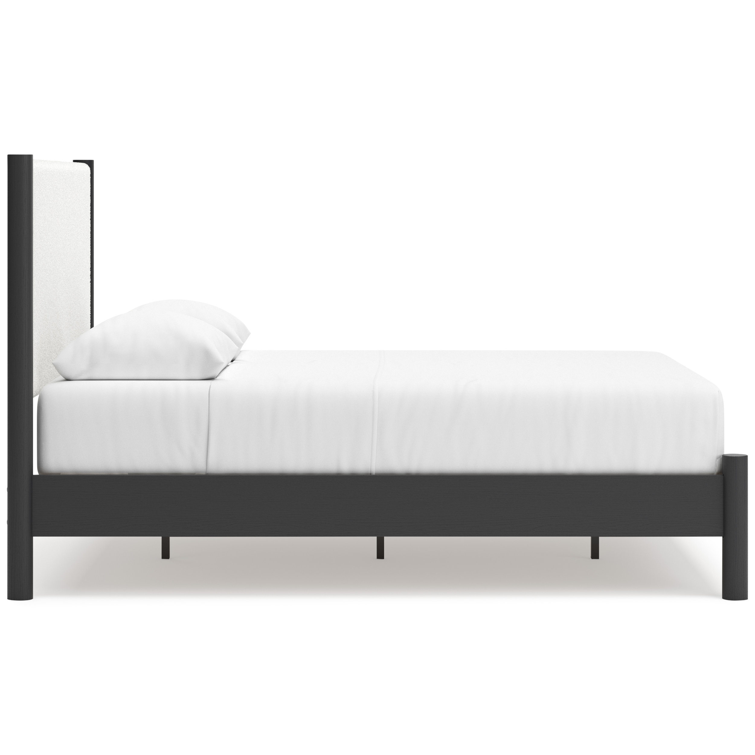 Cadmori Wood/Fabric Upholstered Panel Bedroom Set