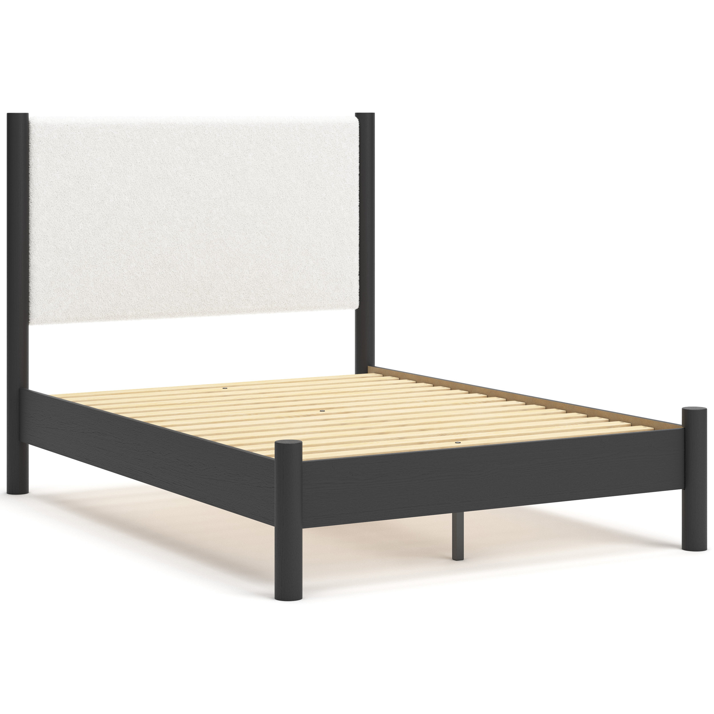 Cadmori Wood/Fabric Upholstered Panel Bedroom Set