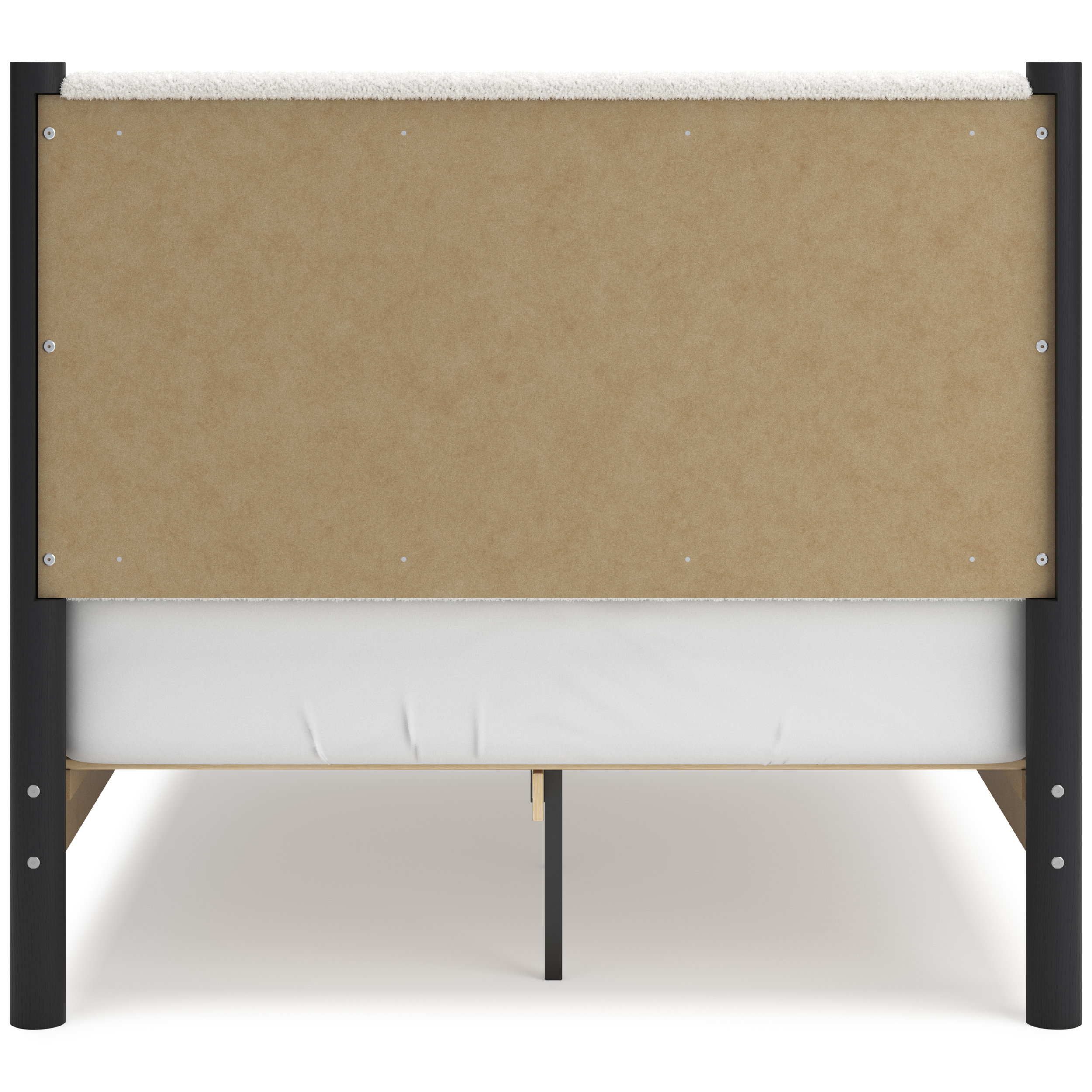 Cadmori Wood/Fabric Upholstered Panel Bedroom Set