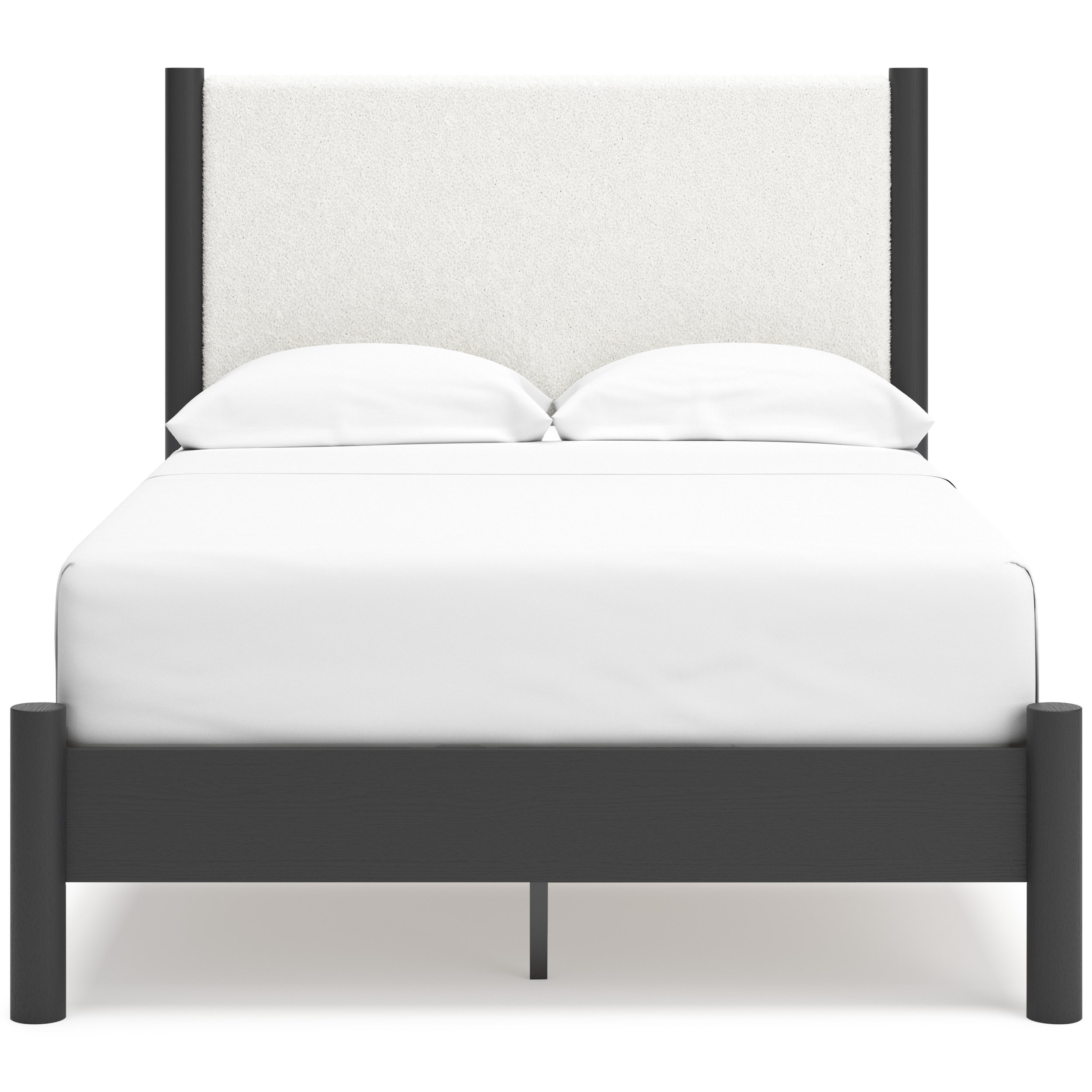 Cadmori Wood/Fabric Upholstered Panel Bedroom Set