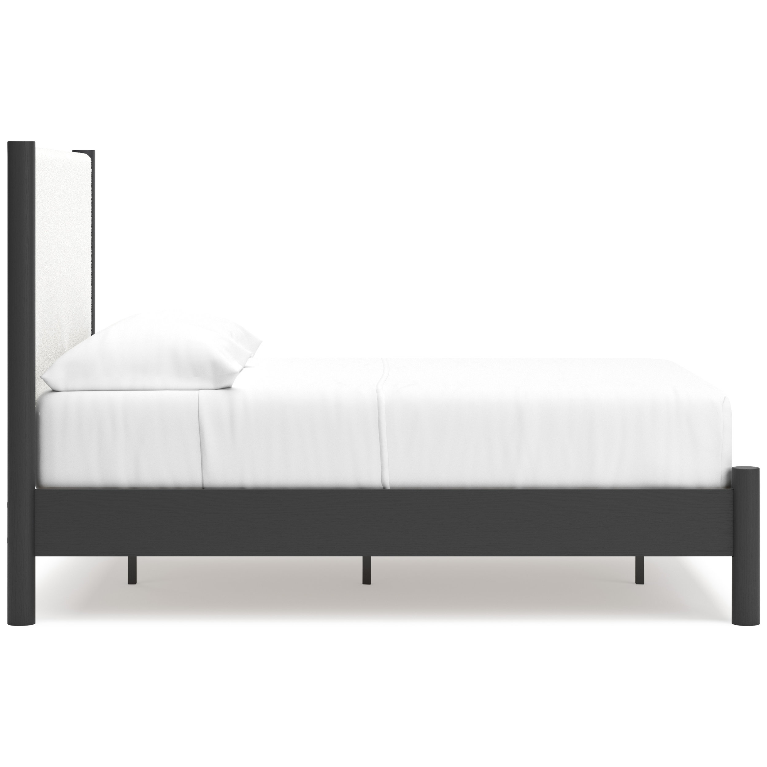 Cadmori Wood/Fabric Upholstered Panel Bedroom Set