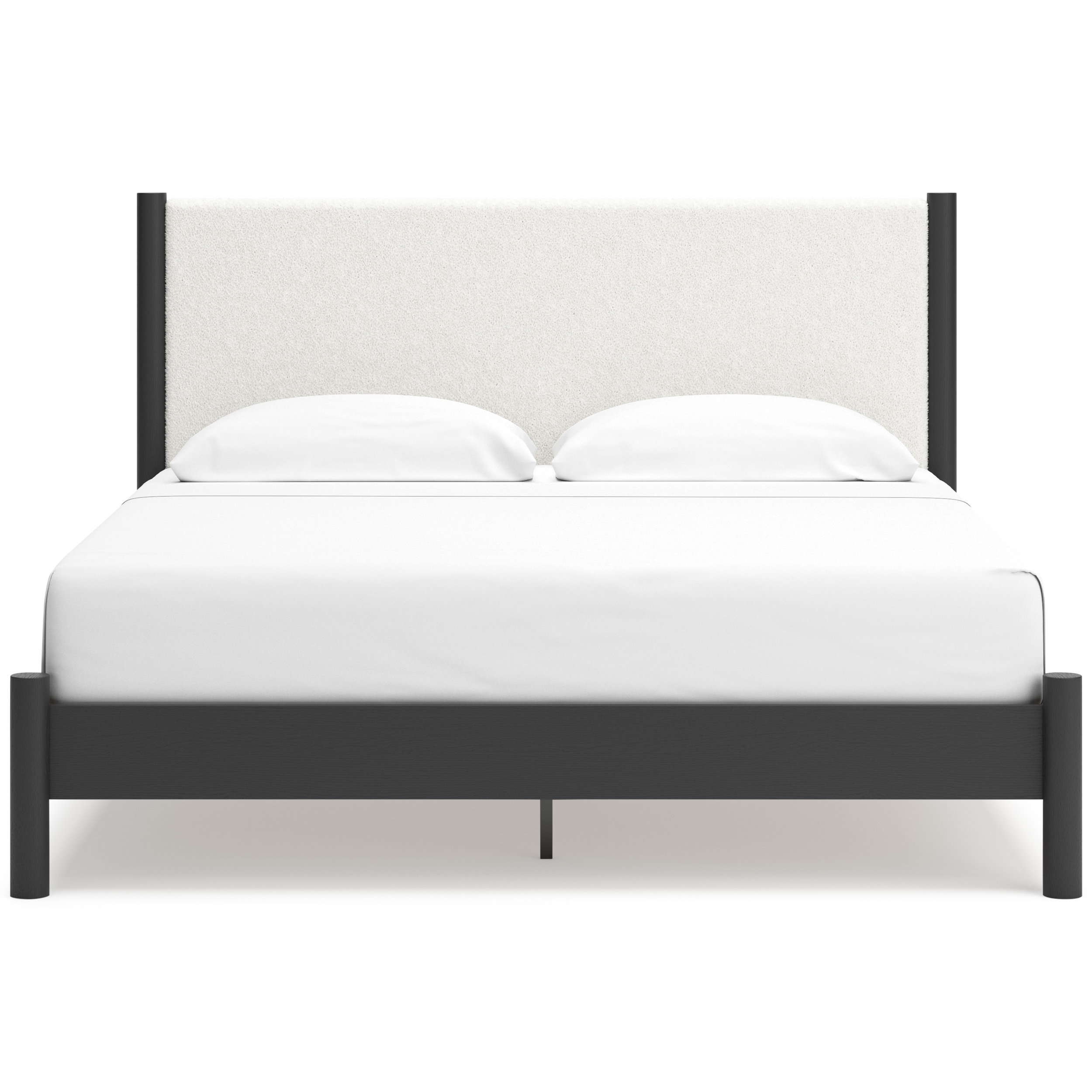 Cadmori Wood/Fabric Upholstered Panel Bedroom Set