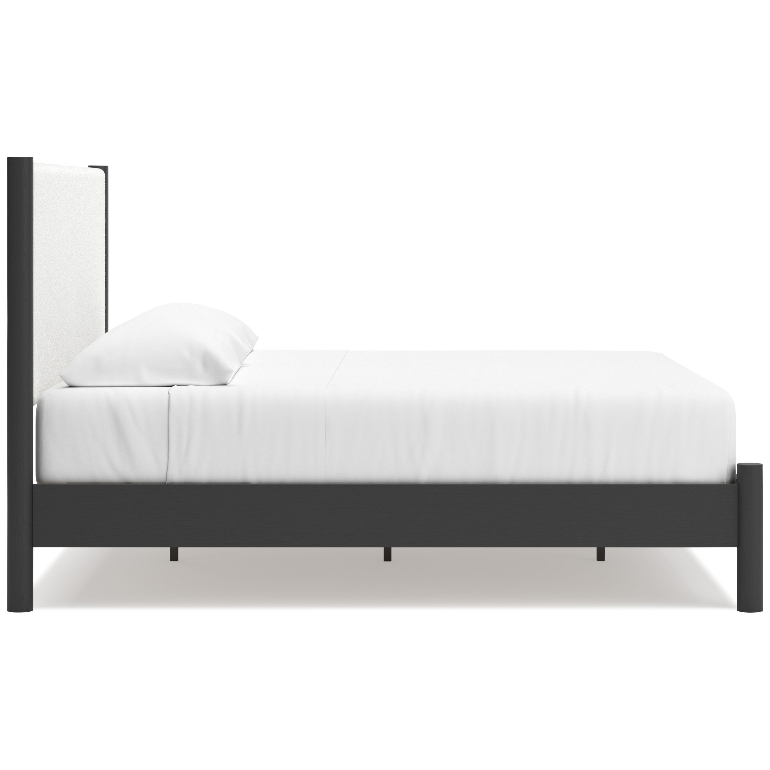 Cadmori Wood/Fabric Upholstered Panel Bedroom Set
