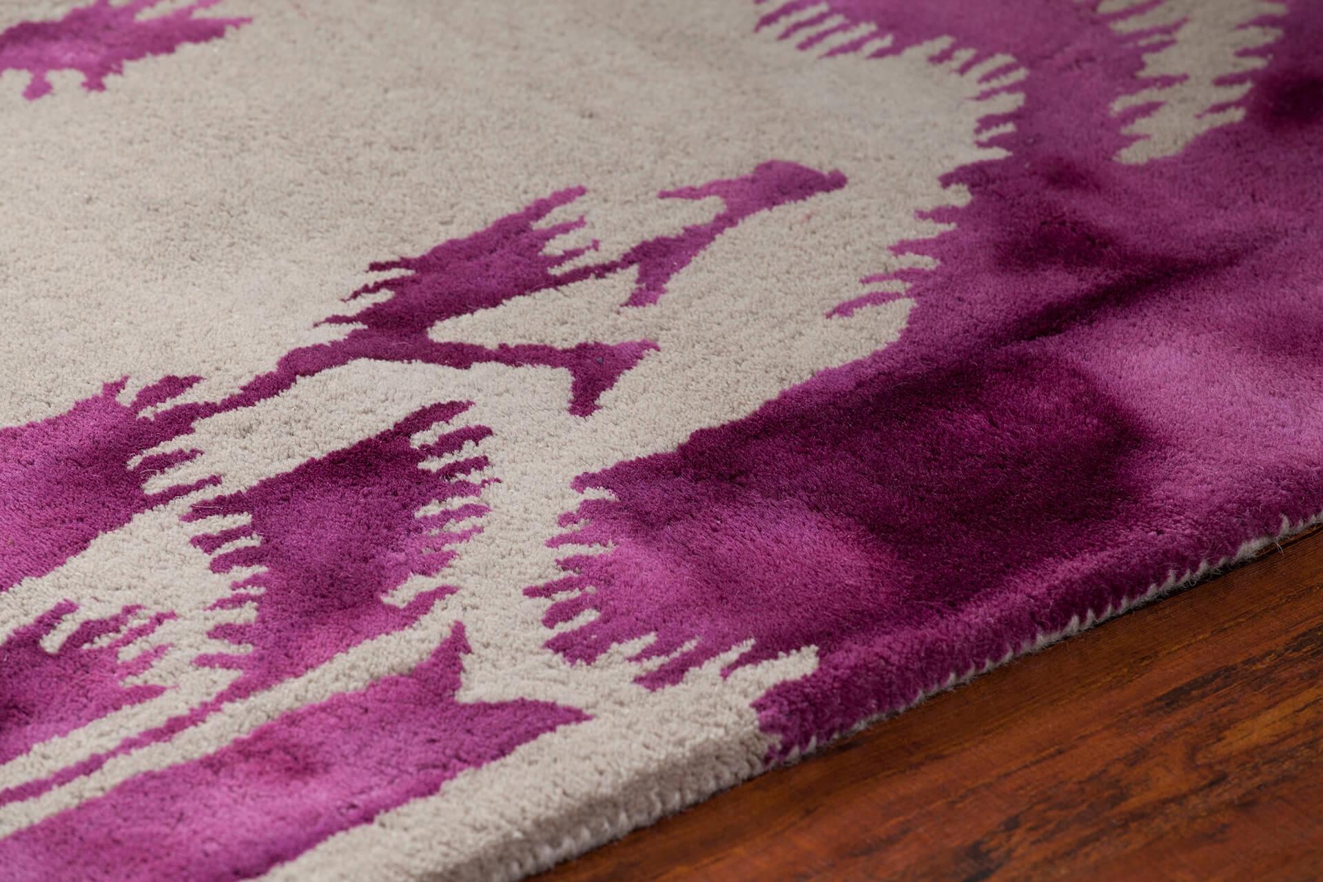 Cailin Wool Rectangular Hand-tufted Rug, 5' x 7'6"