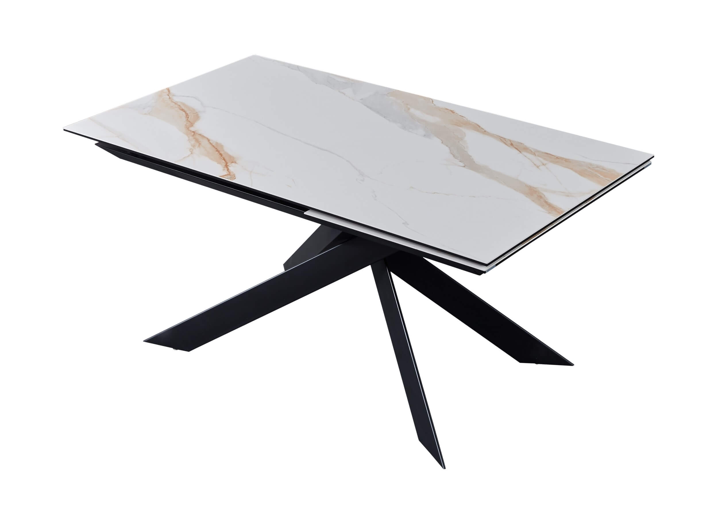 Calcutta Ceramic Extendable Dining Table