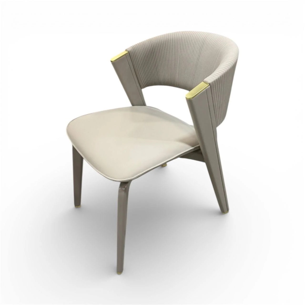 Cali Eco Leather/Wood Leather Dining Chair