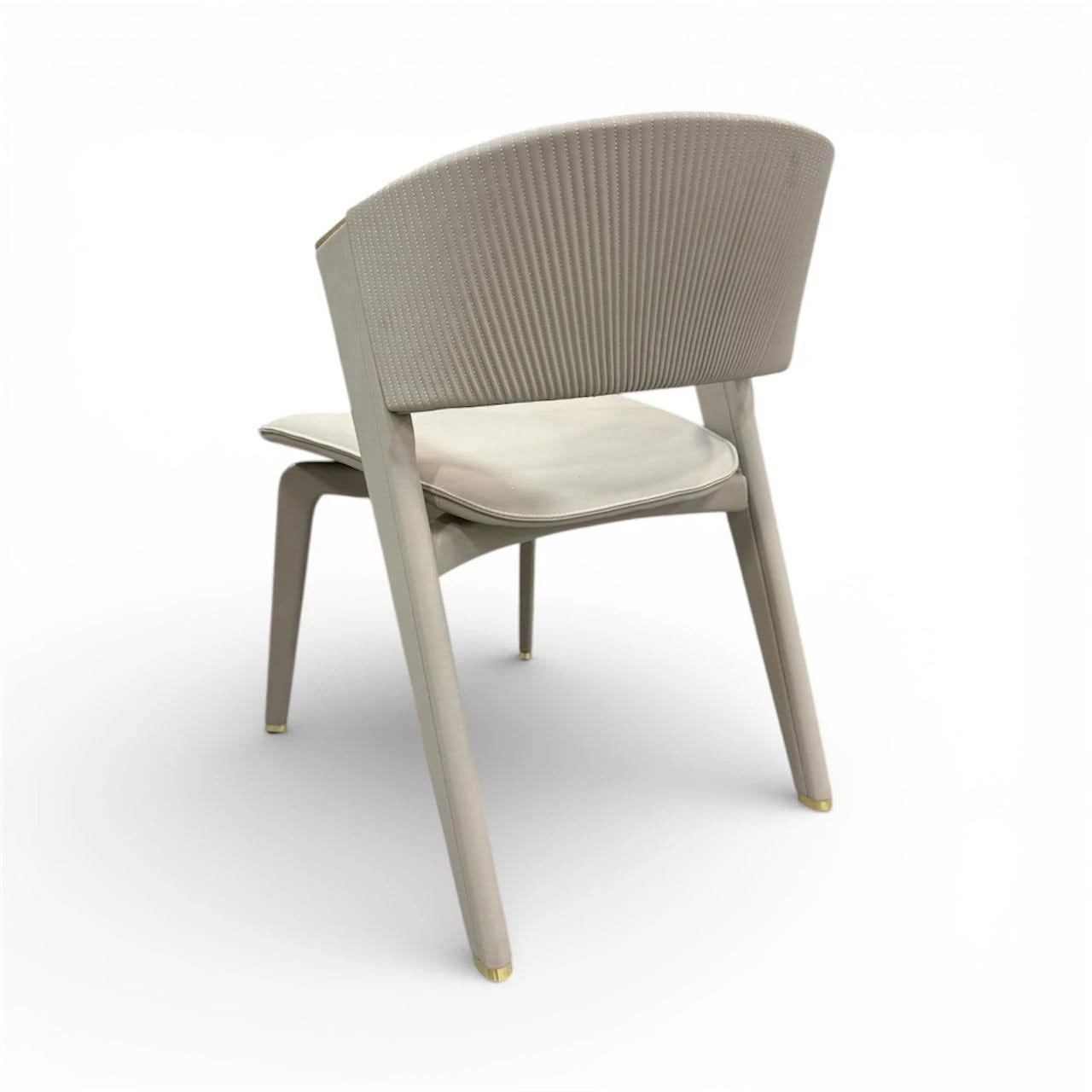Cali Eco Leather/Wood Leather Dining Chair