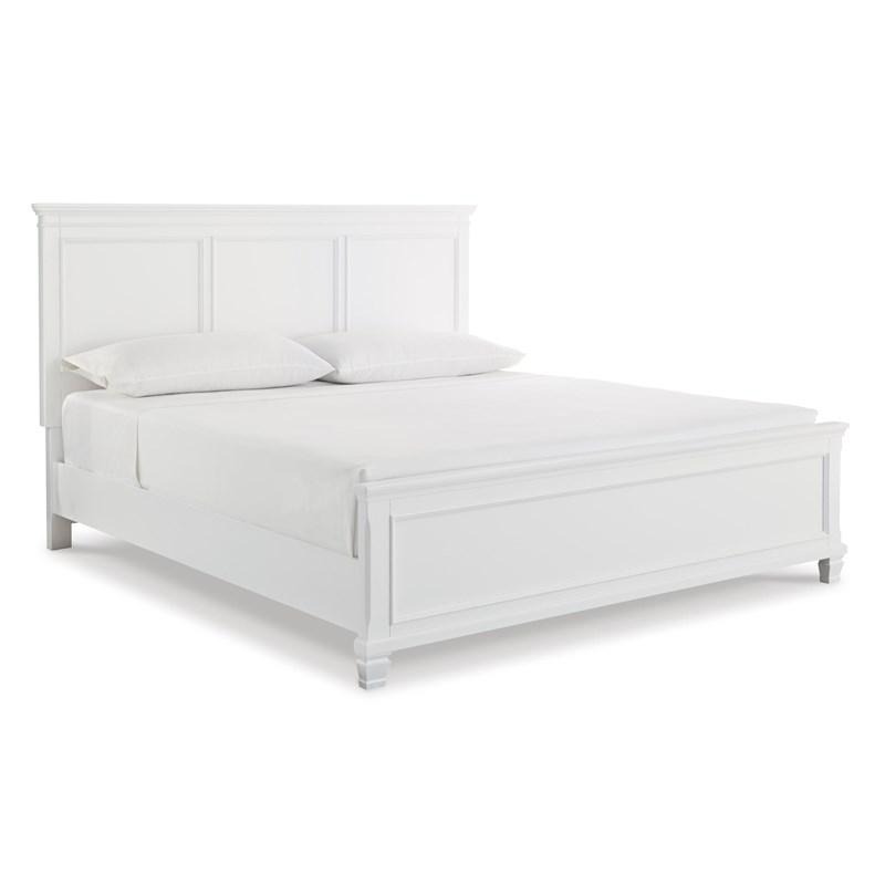 SM Fortman Wood Panel Bed