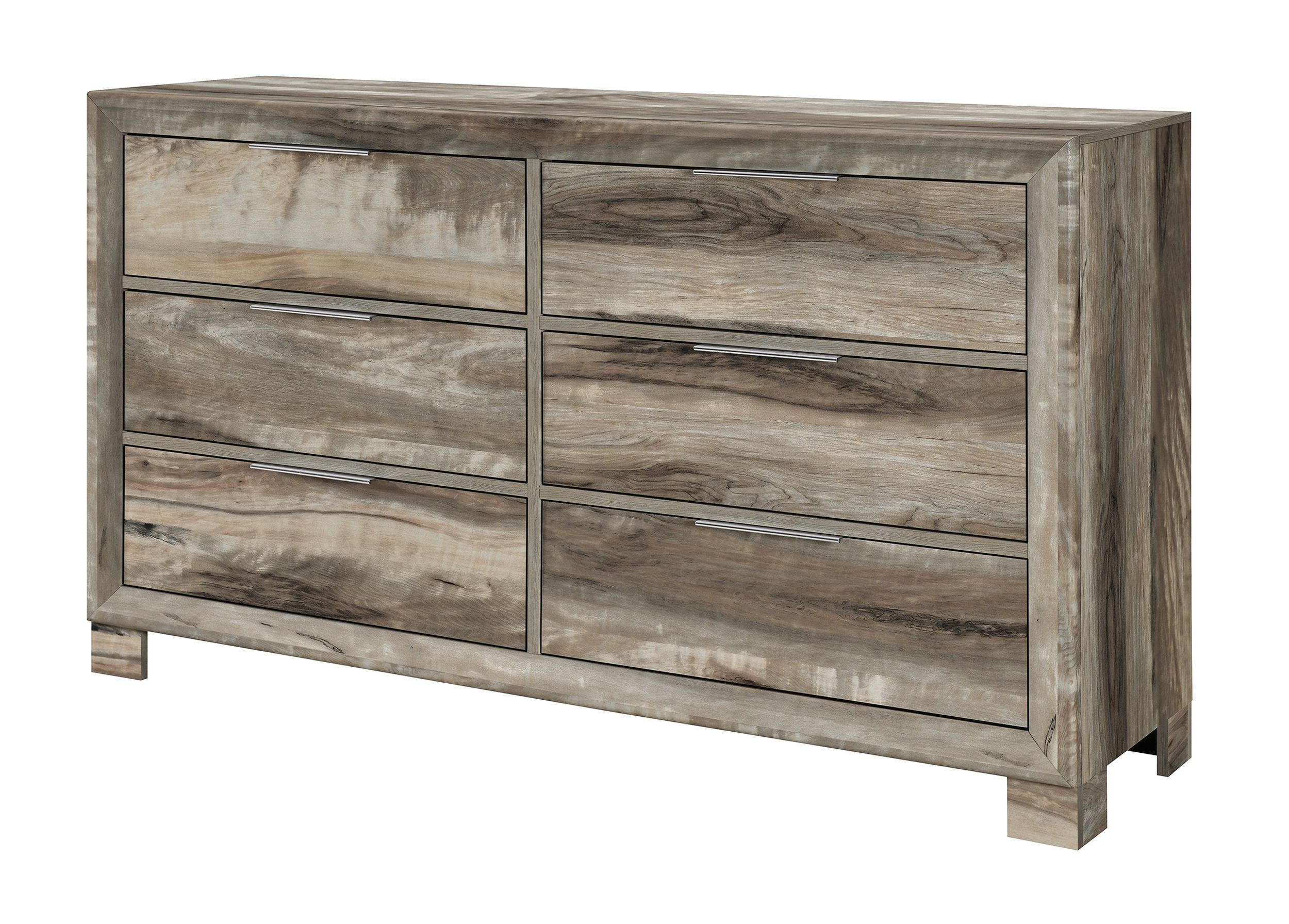 Callie Panel Storage Bedroom Set with LED